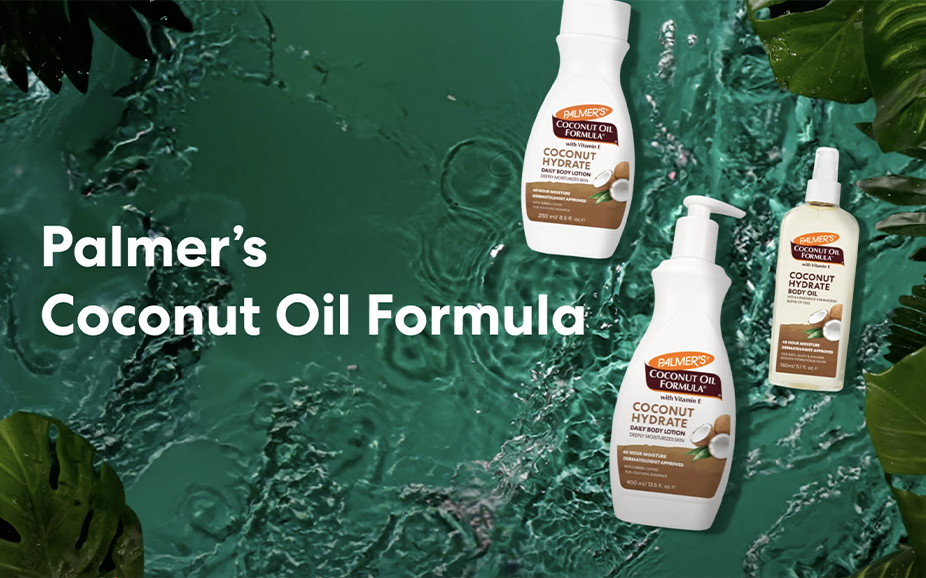 Soft & Hydrated Skin With Palmer's Coconut skin care
